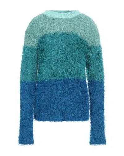 Andersson Bell Blue Striped Sweater In Blue Blue