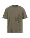 Andersson Bell Man T-shirt Military Green Size L Cotton