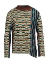 Andersson Bell Man Turtleneck Deep Teal Size L Acrylic, Wool In Green