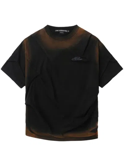 Andersson Bell `mardro Gradient` T-shirts In Black  