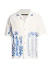 ANDERSSON BELL MEN'S MAY EMBROIDERY CAMP COLLAR SHIRT
