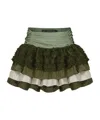 Andersson Bell Green Micro Tutu Miniskirt In Green