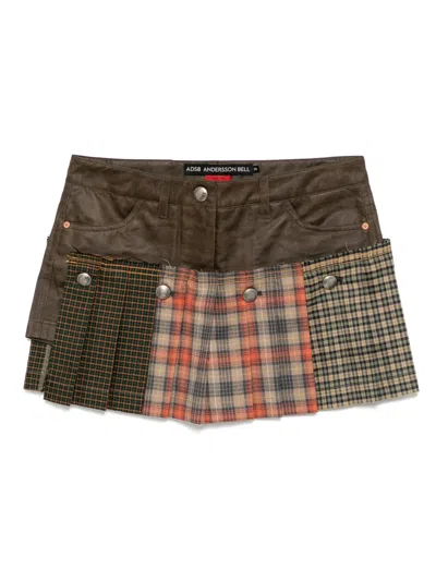 Andersson Bell Molly Detachable Skort In Brown