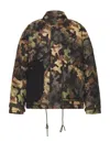 Andersson Bell Multi-pocket Camouflage Quilted Jumper In Sand