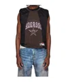 Andersson Bell Multi-layer Patchwork T-shirt In Brown