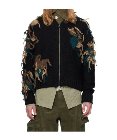ANDERSSON BELL NEW CAMOUFLAGE CARDIGAN
