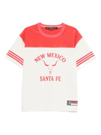 Andersson Bell New Mexico Colour-block T-shirt In White
