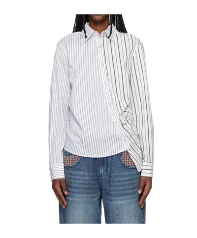 ANDERSSON BELL NOA STRIPED TWISTED SHIRT