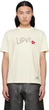Andersson Bell Graphic-print T-shirt In Ecru