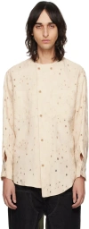 Andersson Bell Off-white Wanshua Shirt In Ecru