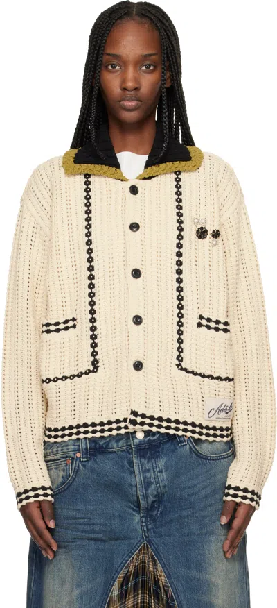 Andersson Bell Off-white New Fantasia Collar Cardigan