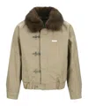 Andersson Bell Ortega Washed Cotton Jacket In Brown