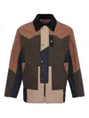 Andersson Bell Patch-panel Jacket In Multi