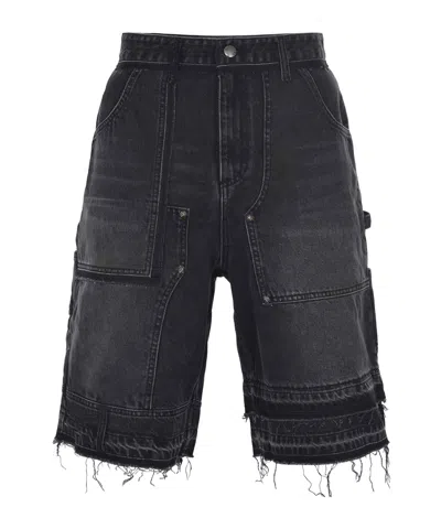 ANDERSSON BELL PATCHWORK DENIM SHORTS
