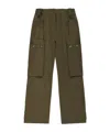 Andersson Bell Patchwork Design Work Pants In Gray