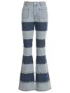Andersson Bell Mahina Blocking Patchwork Jeans