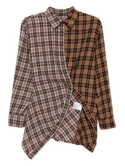 ANDERSSON BELL PATCHWORK SHIRT