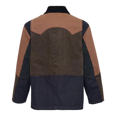 ANDERSSON BELL PATCHWORK WASHED JACKET
