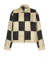 Andersson Bell Patchwork Zip-up Jacket In Multicolor