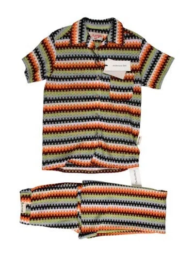 Pre-owned Andersson Bell Patterned Pant Set W/ Tags In Multicolor