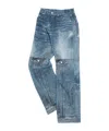Andersson Bell Patchwork Panelled Jeans In Blue