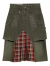Andersson Bell Raptor Skirt In Brown