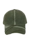 Andersson Bell Raw-cut Layered Cap In Green