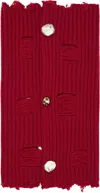 Andersson Bell Red Roghen Wool Tube Scarf In Red