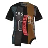 Andersson Bell Reworked Patchwork Logo-print T-shirt In Multi