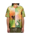 Andersson Bell Ssense Exclusive Multicolor Rhino Tie Dye Print Shirt In Multi-color