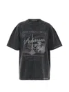 Andersson Bell Rosie Hot-fix Printed T-shirt In Black