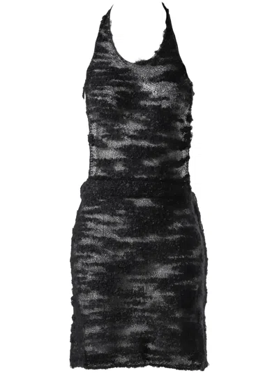 ANDERSSON BELL SEMI-SHEER MINI DRESS