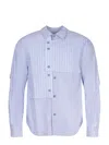 Andersson Bell Stripe Layered Shirt
