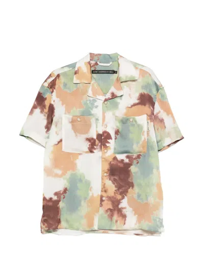 Andersson Bell Short-sleeve Pocket Shirt In Green