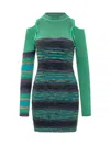 Andersson Bell Abito Cut Out Simone In Green