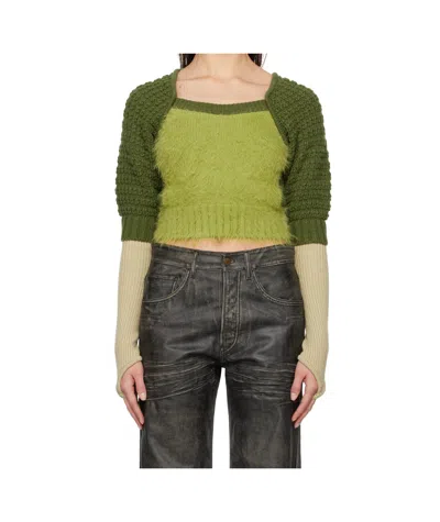 Andersson Bell Square Neck Sweater In Black