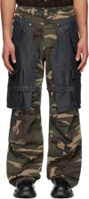 Andersson Bell Trousers In Indigo/green