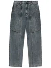 Andersson Bell Straight-leg Jeans In Blue