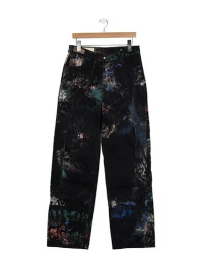 Pre-owned Andersson Bell Straight-leg Jeans In Blue