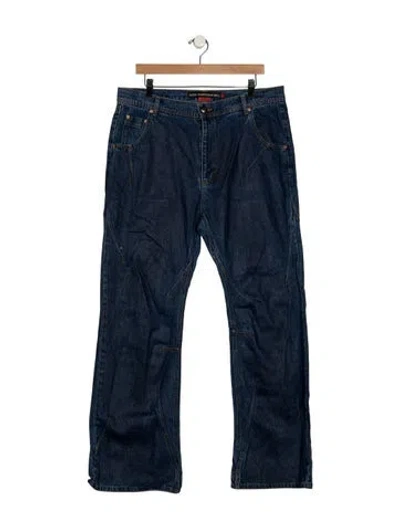 Pre-owned Andersson Bell Straight-leg Jeans In Blue