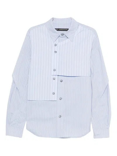 ANDERSSON BELL STRIPE LAYERED SHIRT
