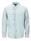Andersson Bell Stripe-pattern Shirt In Blue