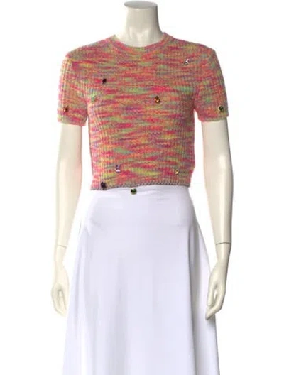 Pre-owned Andersson Bell Striped Crew Neck Sweater In Multi