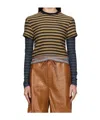 Andersson Bell Striped Long-sleeved T-shirt In Multi