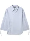 Andersson Bell Striped Shirt In Blue