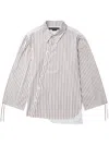 Andersson Bell Striped Shirt In Neutrals