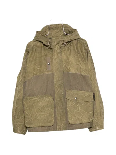 Andersson Bell Tie-dye Flap-pocket Jacket In Green