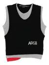 Andersson Bell Tres Layered Vest In Black