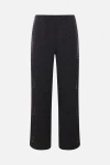 Andersson Bell Black Wave Sweatpants In Black