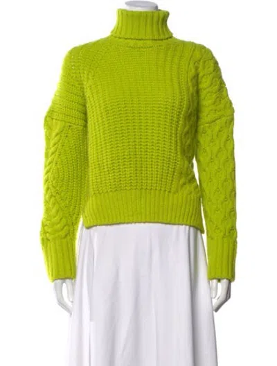 Pre-owned Andersson Bell Turtleneck Sweater In Green